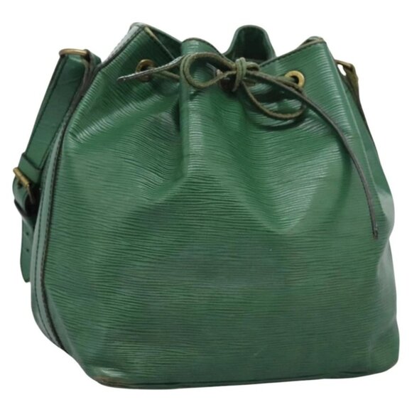 LOUIS VUITTON Epi Petit Noe Shoulder Bag Green M44104 LV Auth 115922 - Picture 1 of 16